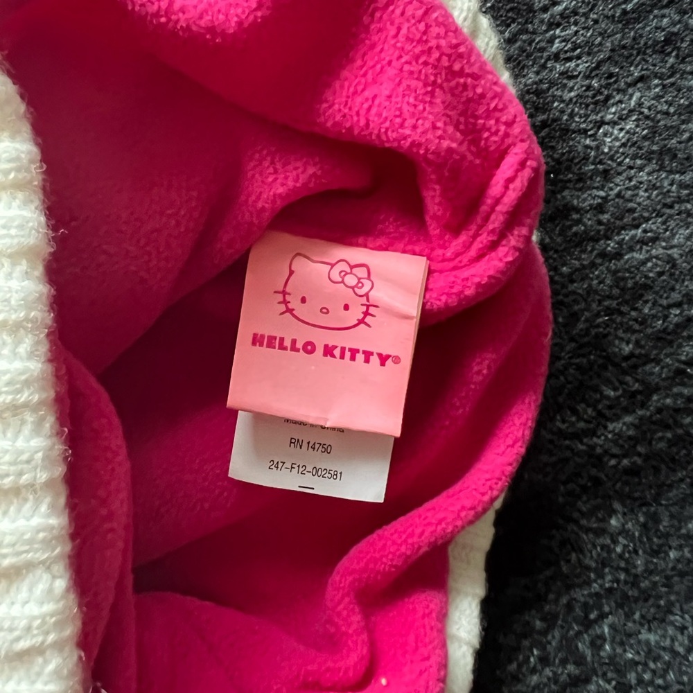 Hello kitty kids hat